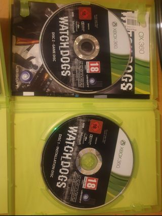 Battlefield 3 y Watchdogs xbox 360