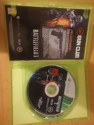 Battlefield 3 y Watchdogs xbox 360