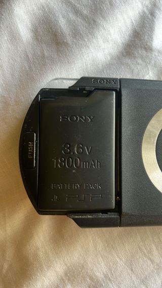 Sony Psp Fat 1000 negra con caja