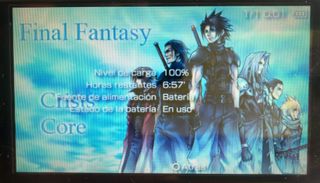 Sony Psp Fat 1000 negra con caja