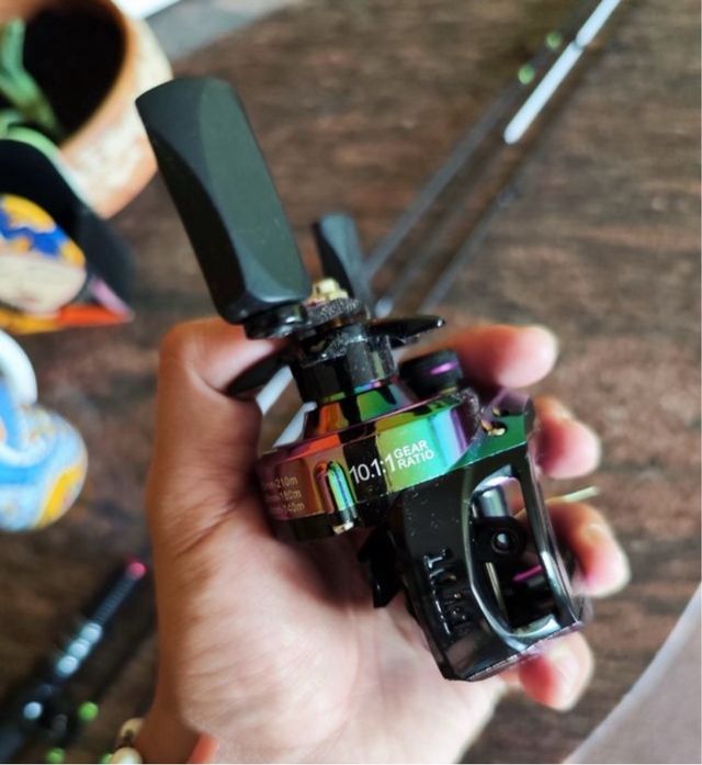 Caña de pescar Mavllos como nueva