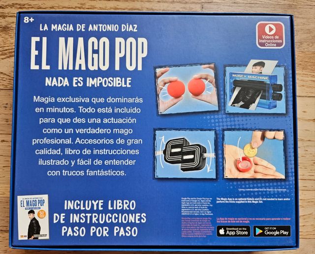 Juego de magia El Mago Pop