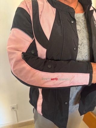 Chaqueta de moto mujer