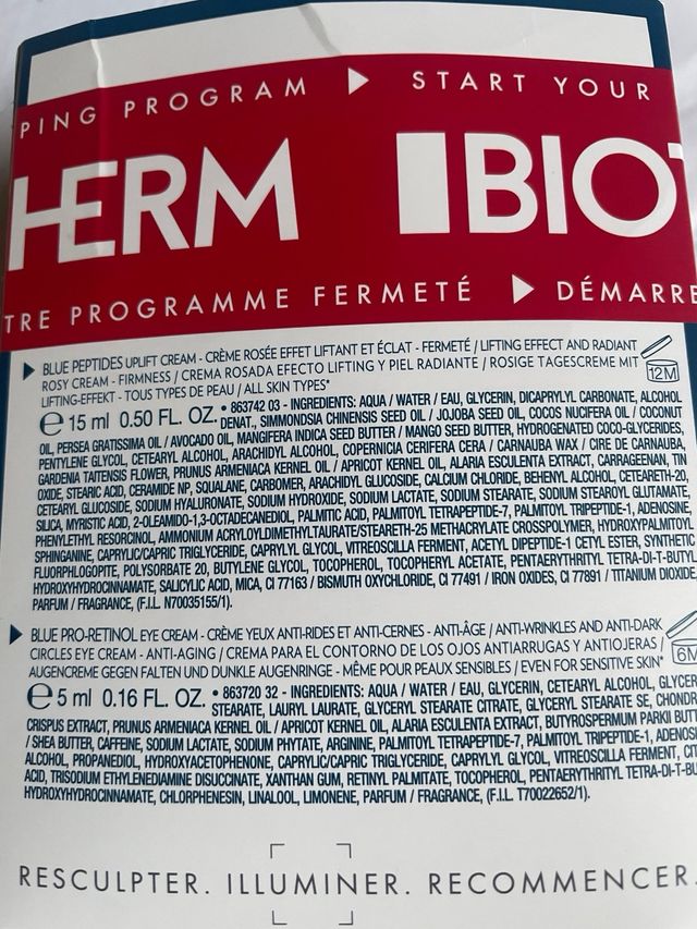 Biotherm Blue Peptides