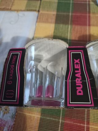 6 Vasos de vino Duralex