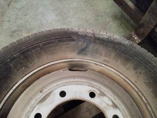 2 ruedas de eurocargo con llanta