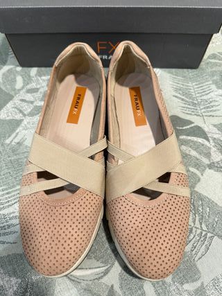FRAU Slip On Ballerina - Rosa antico 39