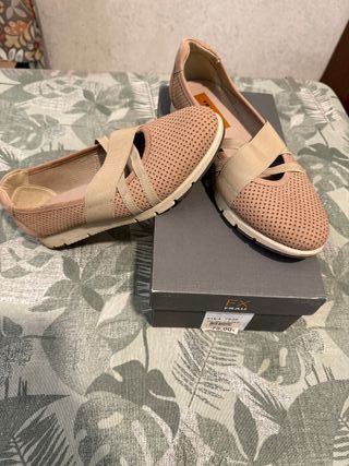 FRAU Slip On Ballerina - Rosa antico 39
