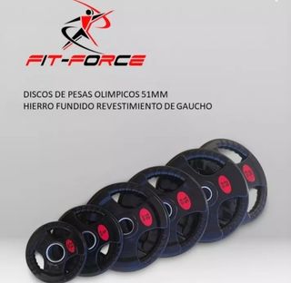 DISCOS DE PESAS OLÍMPICA 51MM DE 10KG