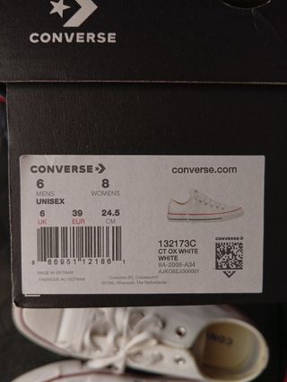 CONVERSE ALL STAR WHITE