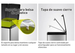 Cubo de basura EKO 20L más 20L