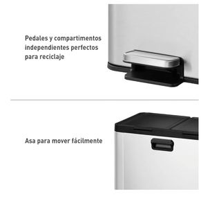 Cubo de basura EKO 20L más 20L
