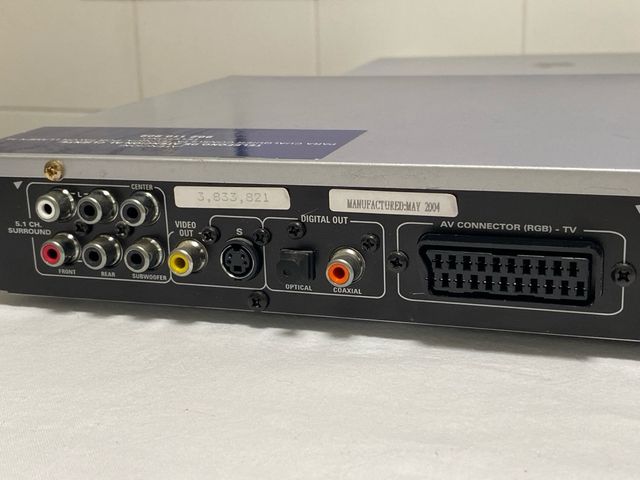 Reproductor vídeo DVD Ansonic con mando