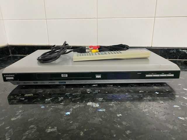 Reproductor vídeo DVD Ansonic con mando