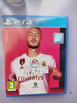 2 juegos PS4: fifa 20 y fifa 21 