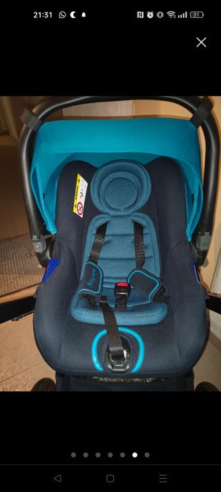 Silla, capazo y huevito Jane Muum Trio