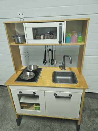 Cocinita Ikea madera