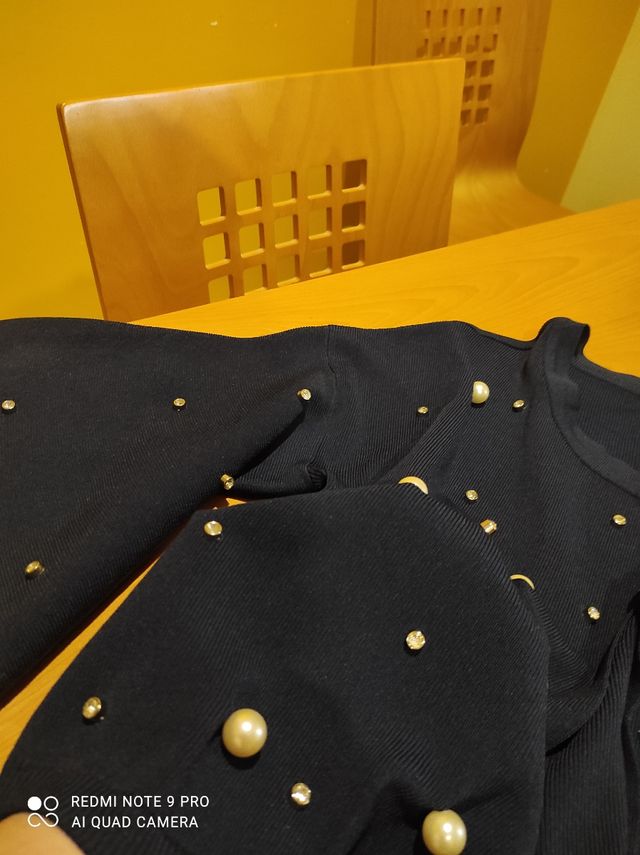 Giacchino con perle e strass