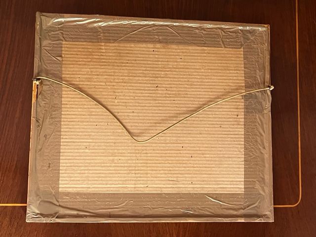 Cuadro con lámina enmarcada Lámina diligencia o carruaje