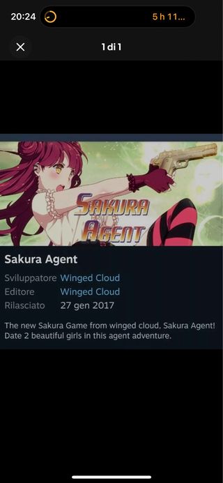 SAKURA AGENT STEAM KEY PC