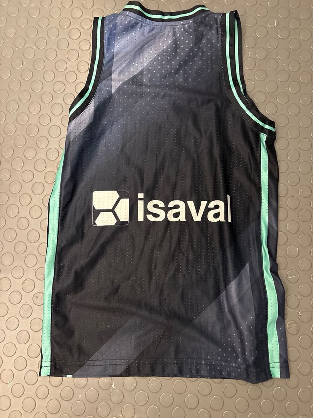 Camiseta oficial Valencia Basket femenino firmada