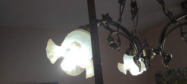 Lámpara de tres tulipas