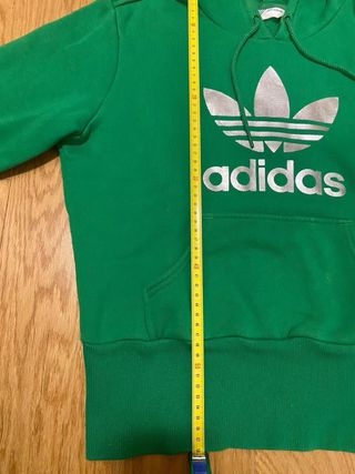 Sudadera verde Adidas original