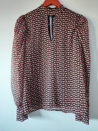 Blusa manga larga mujer 