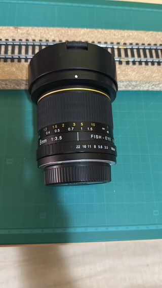 Objetivo ojo de pez