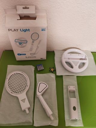Pack 3 Accesorios Wii con Luz