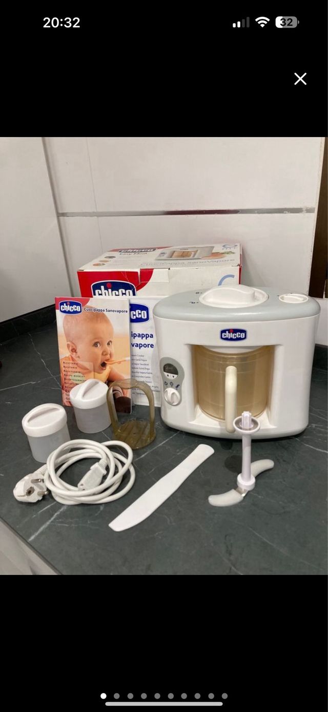 Robot cocina vapor chicco