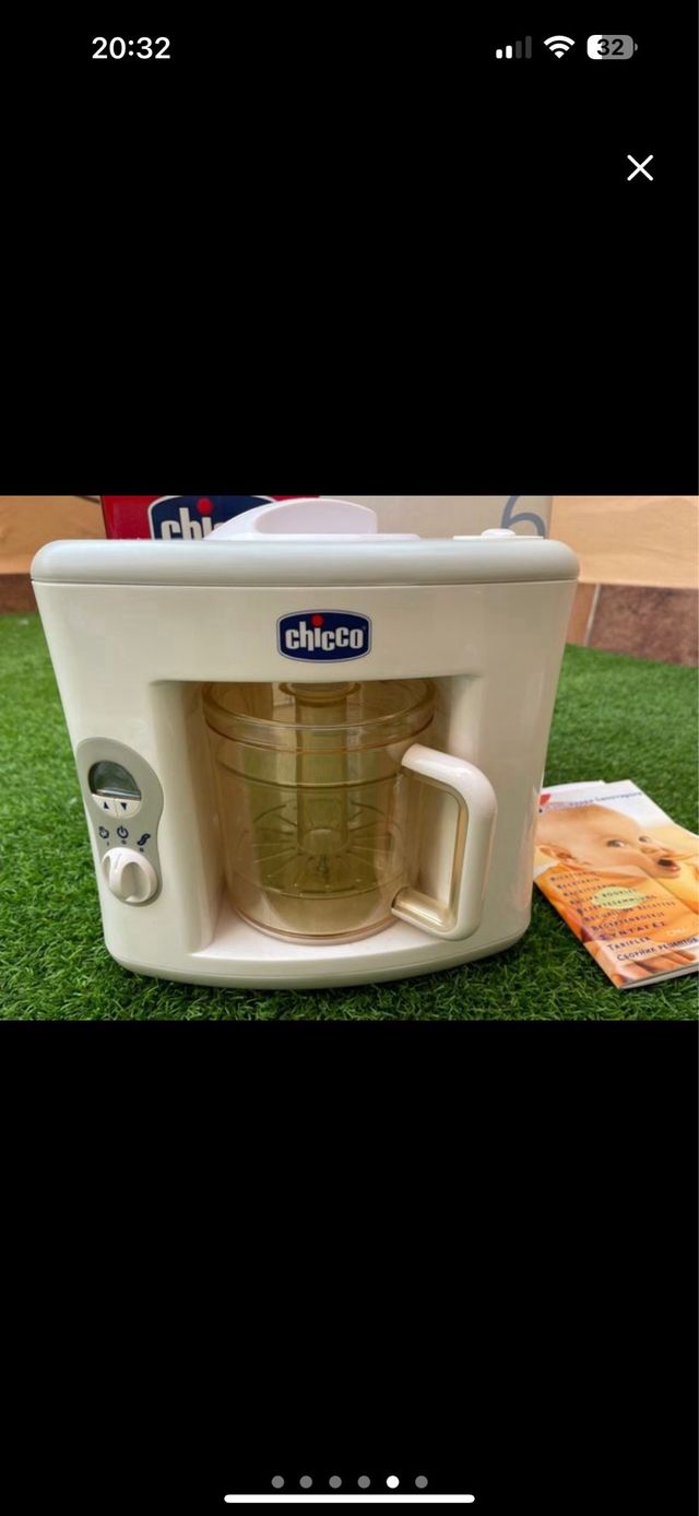 Robot cocina vapor chicco