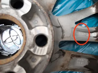 Llantas de aleación Toyota 17"