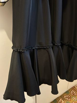 Falda flamenca canastera