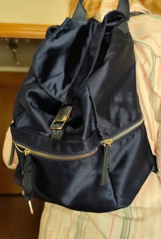 Mochila azul de Stradivarius