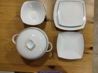 Vajilla Pons silver line