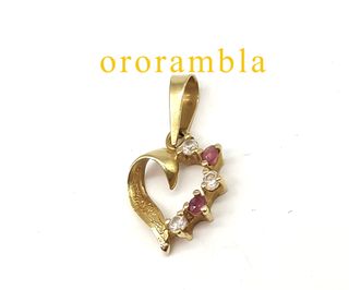 Colgante oro 18k CORAZON