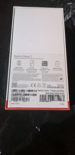 Xiaomi Redmi Note 7 4GB 64GB Azul