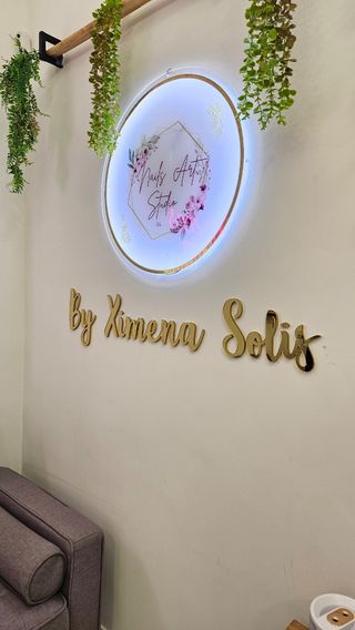 Letras 3D metacrilato oro espejo. Somos Fabricante