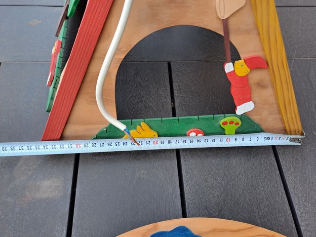 Lámpara y perchero infantil 