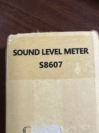 Medidor de decibelios medidor de nivel de sonido de 30 dB a 130 dB con pantalla LCD retroiluminada medidor de ruido para el hogar vecinos ruidosos fábrica