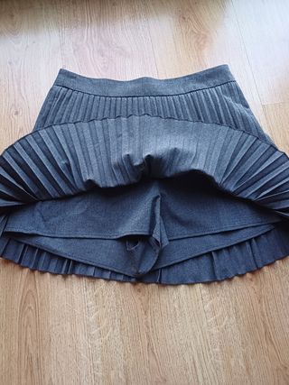 Falda pantalón de Zara con cremallera