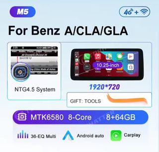 Pantalla android mercedes 