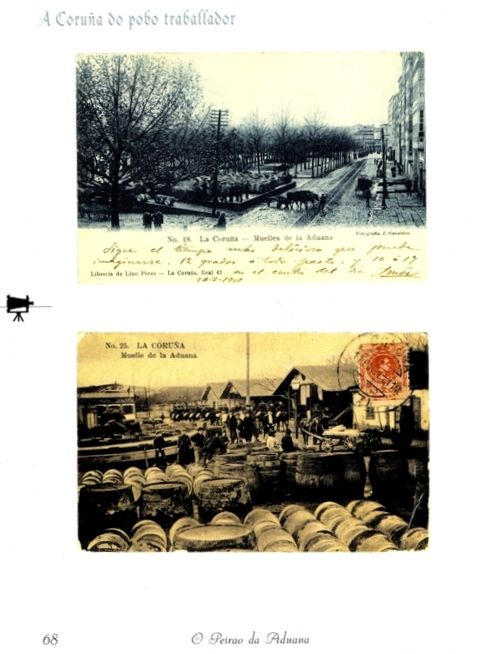 A MEMORIA DA CORUÑA. ALBUM DE POSTALES. GALICIA.