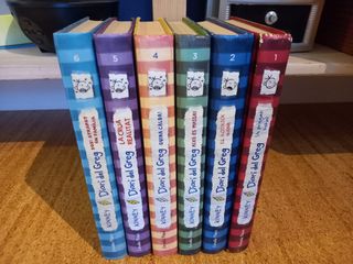 6 libros en catalán Diari del Greg