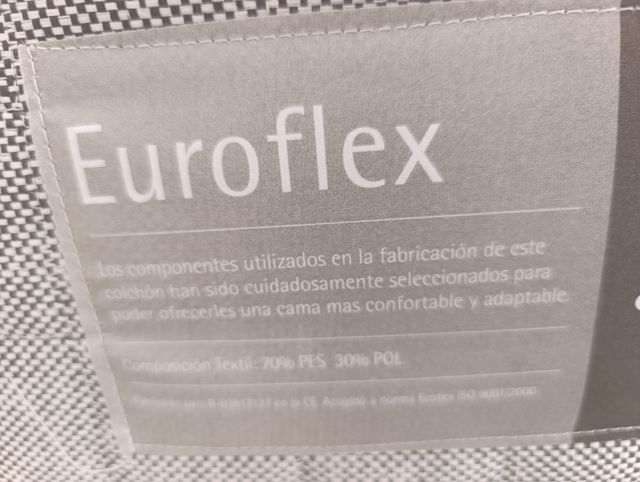 Colchón y somier de gran calidad