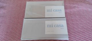 Juego de sabanas medidas 105 Funda almohada 70cm