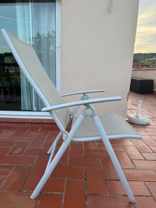 Conjunto jardín mesa y 4 sillas