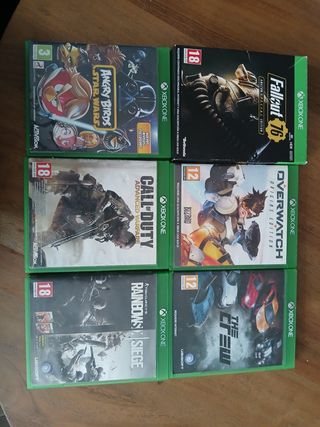 Lote de juegos Xbox One (leer descripcion)