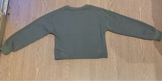 Jersey verde estrellas lentejuelas niña 9/10 años.